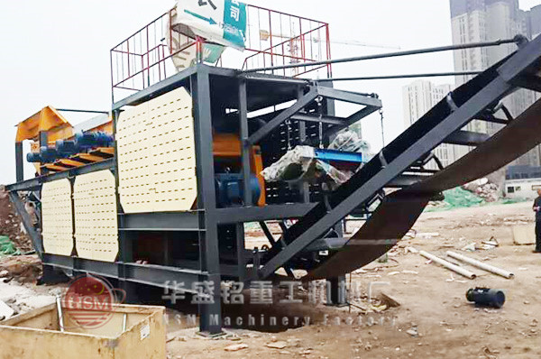 建筑工地移動制砂機