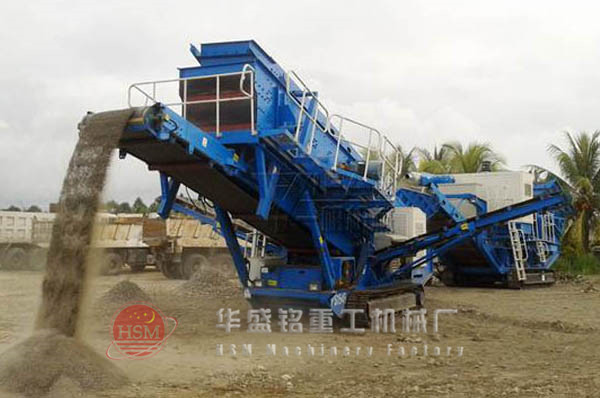 履帶式移動(dòng)制砂機(jī)