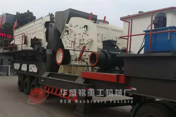 反擊破移動制砂機