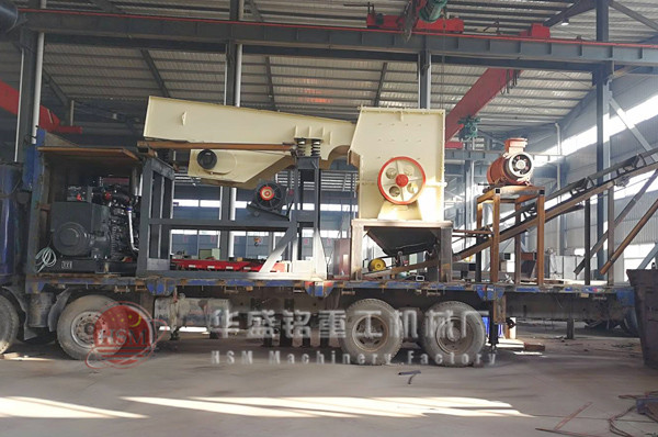 重錘式移動制砂機