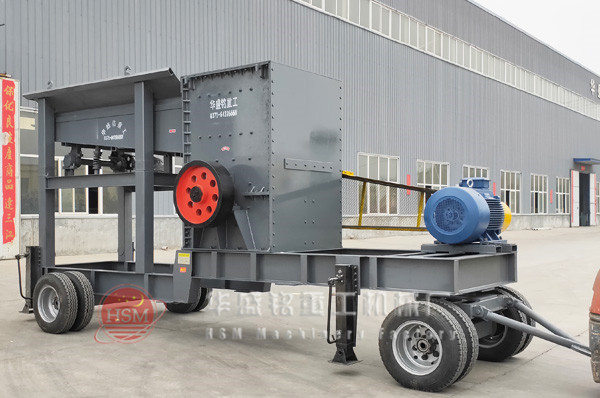 輪胎式移動破碎站