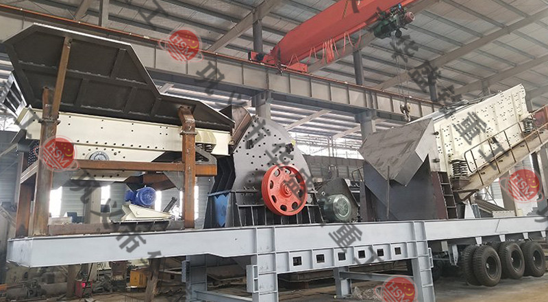 履帶式移動制砂機